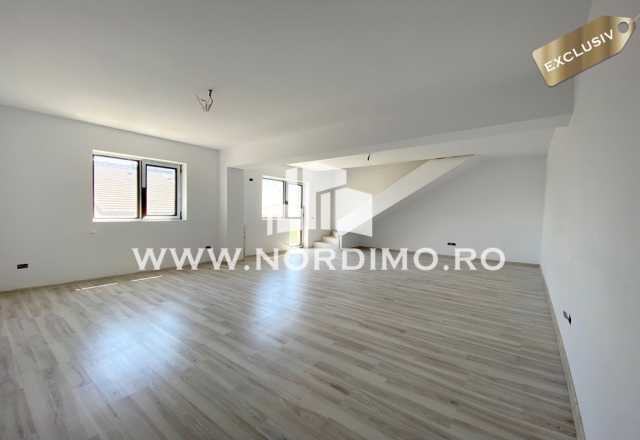 Duplex cu 5 camere, partial finisat, langa Cartier