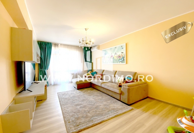 Apartament 2 camere, mobilat/utilat LUX, parcare